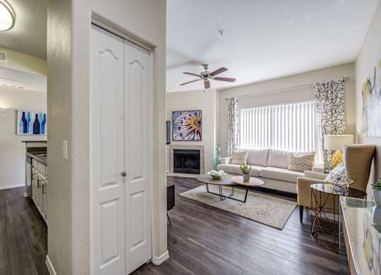 Tresa at Arrowhead Apartments Model Living Room