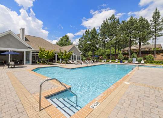 Sparkling Pool at Tradition at Stonewater, Cary