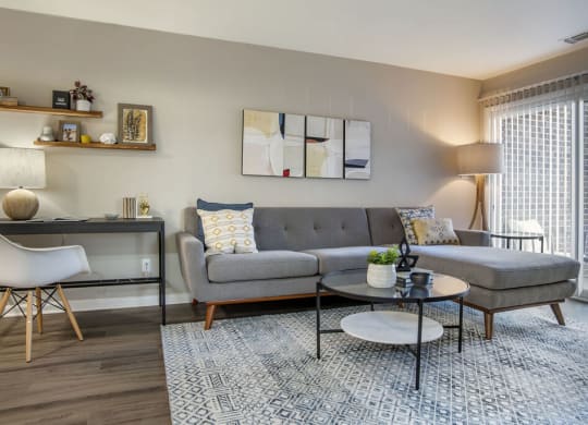 Modern Living Room  at Elme Manassas, Manassas, VA