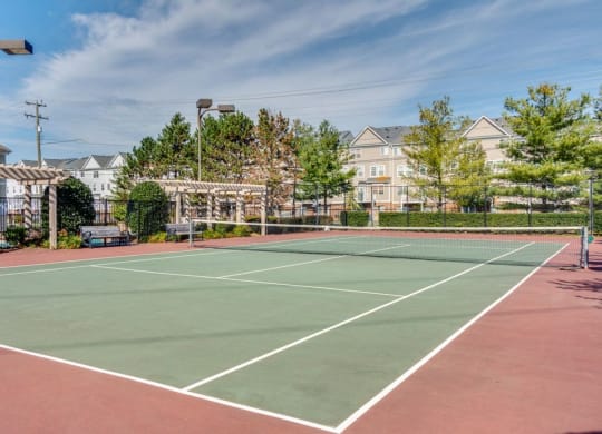 Elme Dulles Tennis Court  at Elme Dulles, Herndon, VA, 20171