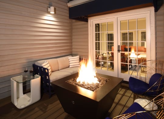 Outdoor Sitting Area at Elme Alexandria, Virginia