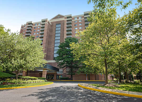 Building exterior at Cascade at Landmark, Virginia