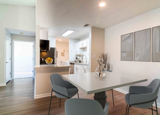 Spacious dining Room & Kitchen at Elme Eagles Landing in Stockbridge, GA