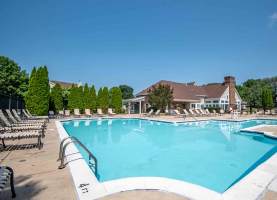 the swimming pool at the resort at governors crossing