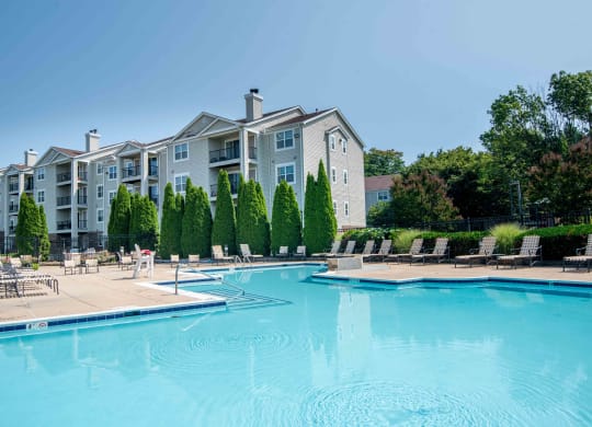 Pool at Elme Germantown, Germantown Maryland