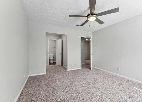 Bedroom at Elme Sandy Springs Apartments, Atlanta, GA, 30350