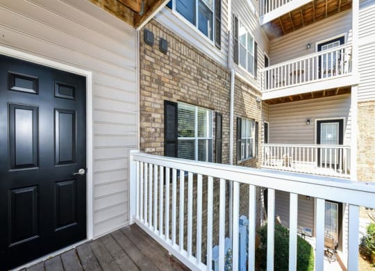 Balcony at Elme Eagles Landing in Stockbridge, GA