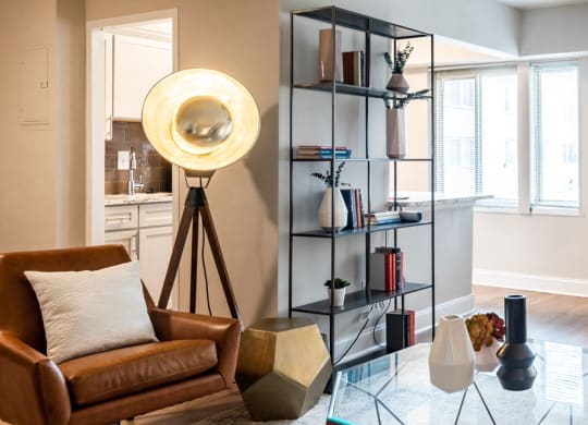 Living Room at The Kenmore, Washington