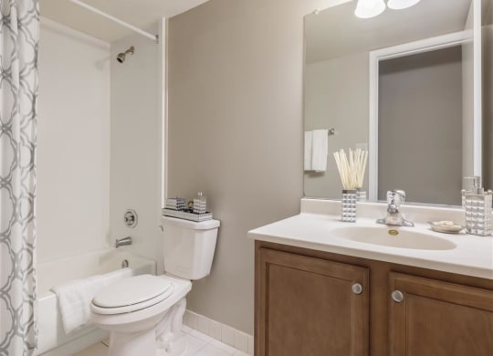Luxurious Bathroom at The Paramount, Arlington, VA, 22202