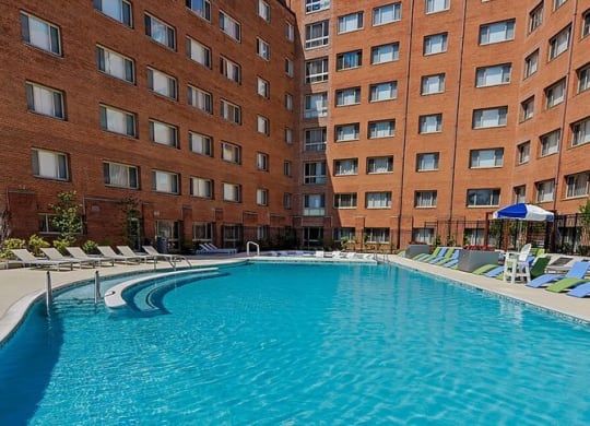 Pool at Wellington Apartments, Virginia, 22204