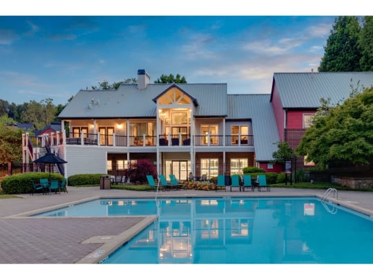 Pool area at Elme Druid Hills, Georgia, 30329