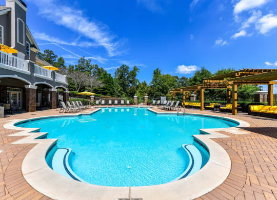 Resort-Style Swimming Pool at Elme Eagles Landing in Stockbridge, GA
