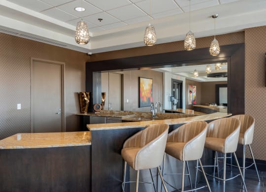 Lobby bar at The Paramount, Arlington, Virginia