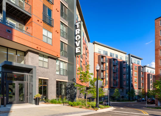 Exterior at Trove Apartments, Arlington, VA