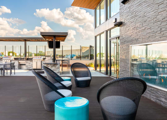 Trove Rooftop Amenity at Trove Apartments, Arlington, 22204