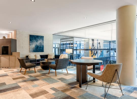 Business center2 at Trove Apartments, Arlington