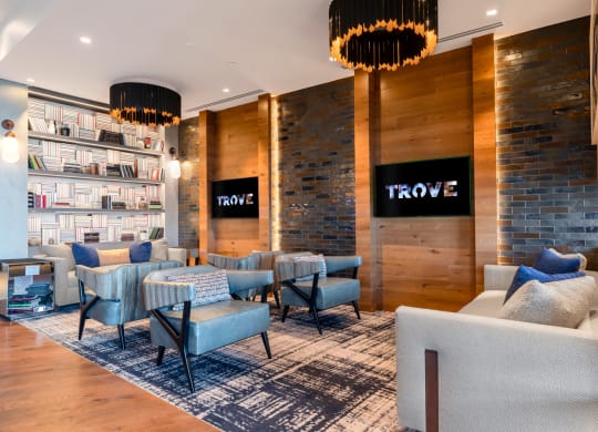 Clubhouse at Trove Apartments, Arlington, VA, 22204