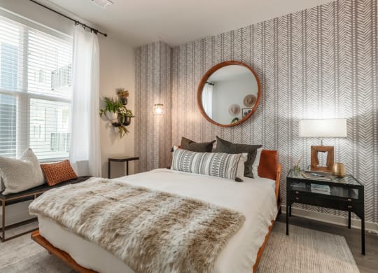 Bedroom area at Trove Apartments, Arlington, 22204