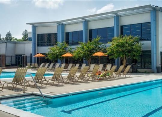 Swimming Pool at Riverside Apartments, Alexandria, VA, 22303