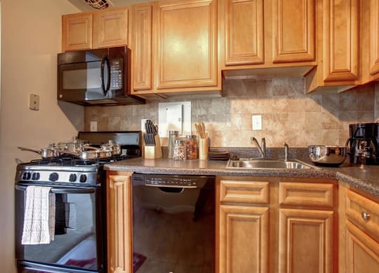 Roosevelt Towers Kitchen at Roosevelt Towers Apartments, Falls Church, Virginia