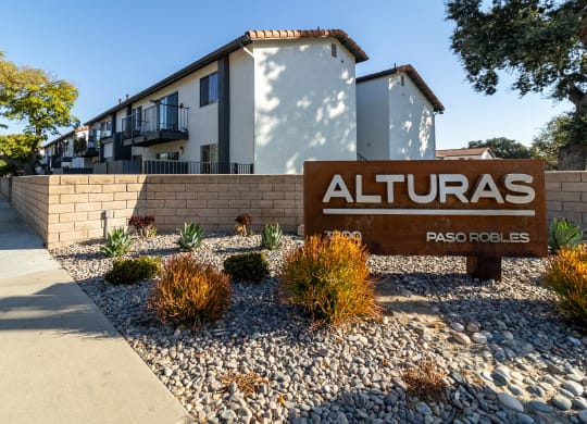 Entrance at Alturas Paso Robles Apartment Homes, Paso Robles, California