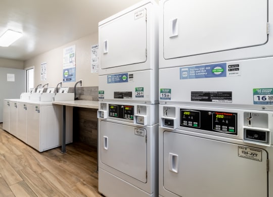 Onsite laundry at Alturas Paso Robles Apartment Homes, Paso Robles, CA