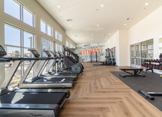 Cardio Machines In Gym at Arrive Paso Robles, California, 93446