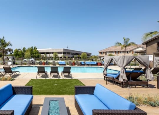 Poolside Lounge at Arrive Los Carneros II, Goleta