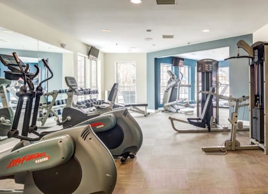 State Of The Art Fitness Center at The Mark Apartments, Illinois