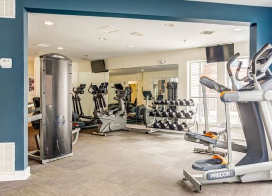 Cardio Machines at The Mark Apartments, Glendale Heights, Illinois