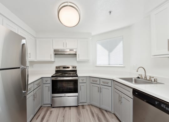 Fully Equipped Kitchen at ReNew on Summerfield, California