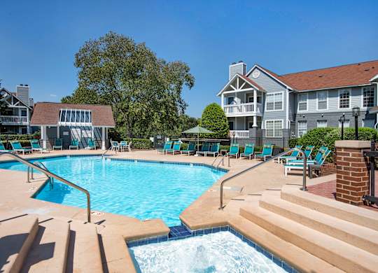 take a dip in our resort style pool