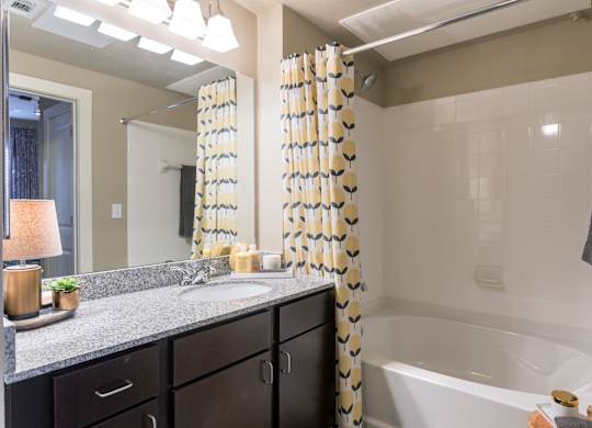 Model  Bathroom with Shower/Soaking Tub