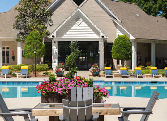 Whitehall Estates Apartments - Pool Deck