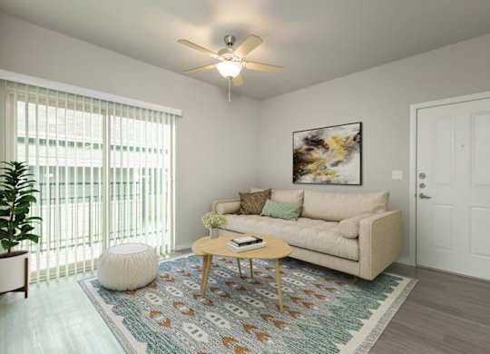 Living Room with Patio/Balcony access