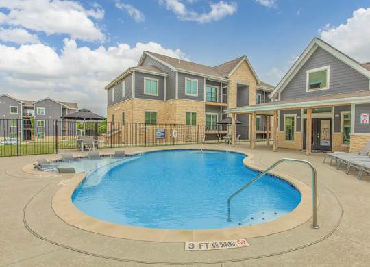 Community Pool at Sendero Ridge Apartments Kerrville