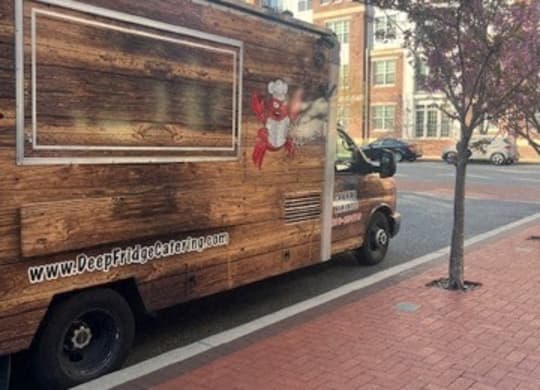 Food truck event at Harbor Pointe apartments in Bayonne, NJ