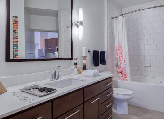 Bathroom with tub at Agave, San Antonio, TX, 78205