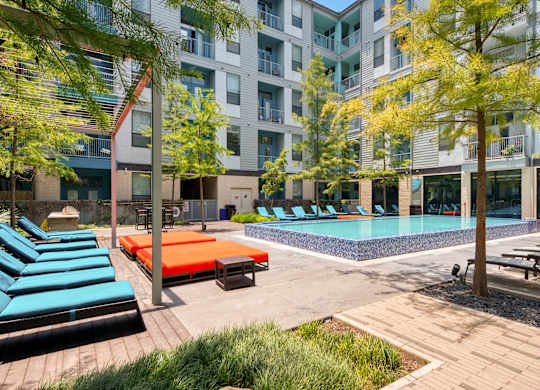 Pool area at Agave, San Antonio, TX