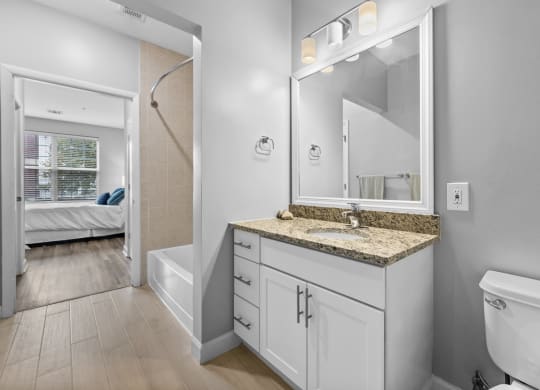 Luxurious Bathroom at Harbor Pointe, Bayonne, NJ