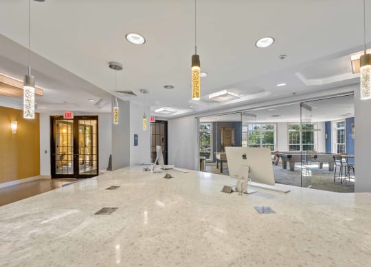 Business Center at The Lena, Raritan, New Jersey