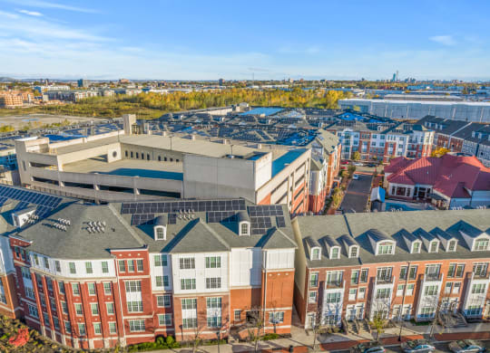 Drone View at Harbor Pointe, Bayonne, NJ