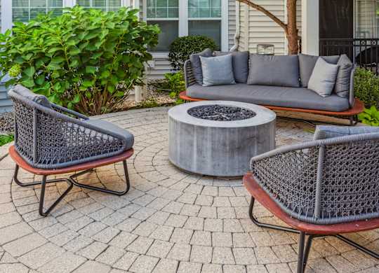 Firepit and lounge seating at Metro 303, Hempstead, NY, New York , 11550