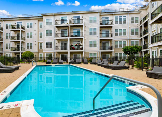 our apartments showcase an unique swimming pool at West 130, West Hempstead, 11552