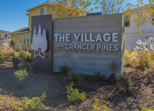 Property Signage at The Village at Granger Pines, Texas, 77302