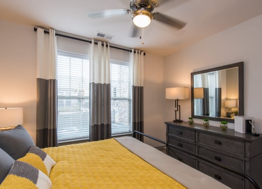 the enclave at homecoming terra vista bedroom at The Whitworth, Williamsburg, Virginia