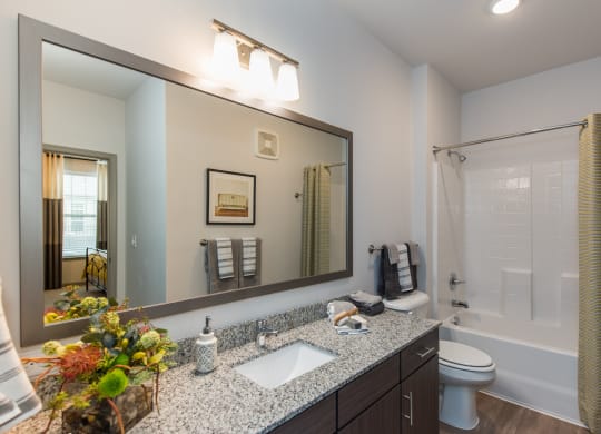 Bathroom With Bathtub at The Whitworth, Williamsburg, 23185