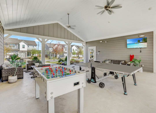 Game Room at Brighton Townhomes in GA 30102