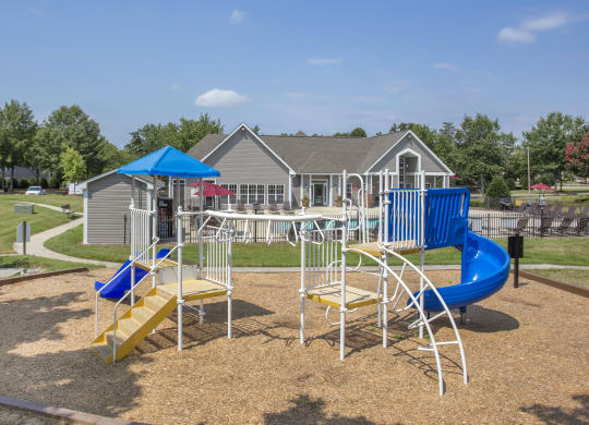 our apartments have a playground for your kids to play at Abbington Place Apartments, North Carolina, 27407