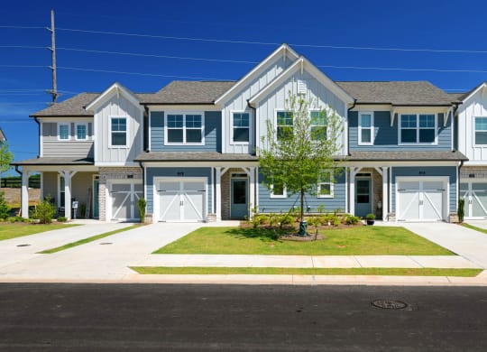 Elegant Exterior View at Brighton Townhomes, Georgia, 30102